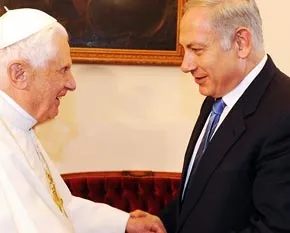 Israel's Prime Minister Benjamin Netanyahu / Pope Benedict XVI?w=200&h=150