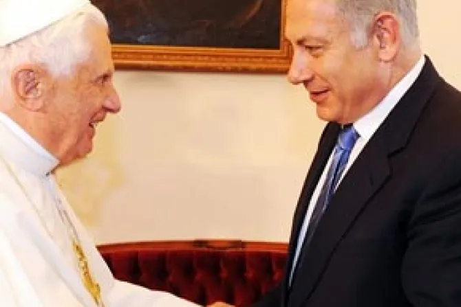 pope netanyahu