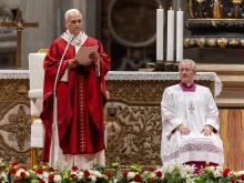 Pope Leo XIV addresses the audience in his homily at a Mass on Oct. 27, 2025, marking both the start of the academic year at Rome’s pontifical universities and the opening day of the Jubilee of the World of Education.