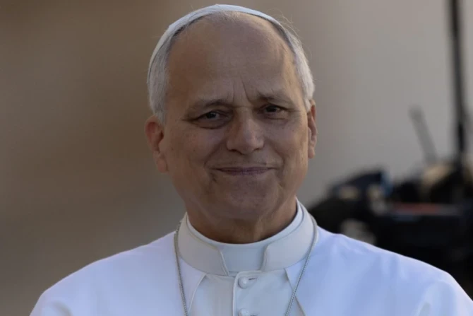 Pope Leo XIV close-up