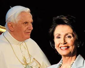 Pope Benedict / Speaker Nancy Pelosi?w=200&h=150