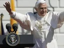 Pope Benedict XVI at the White House