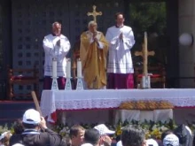 The Holy Father celebrates Mass in Bethlehem