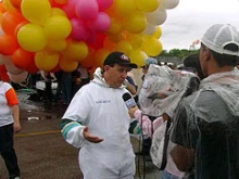 Fr. Adelir de Carli just before his take off
