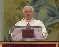 Pope Benedict XVI addresses the crowd at Castel Gandolfo.?w=200&h=150
