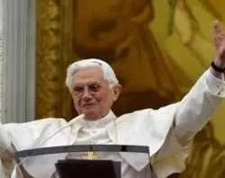 Pope Benedict XVI speaks to the faithful at Castel Gandolfo?w=200&h=150