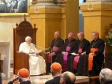 Pope Benedict inaugurates the Domus Australia on Oct. 19, 2011