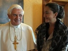 Pope Benedict XVI / Ingrid Betancourt