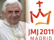 Pope Benedict XVI / WYD Madrid logo