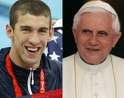 Michael Phelps / Pope Benedict XVI?w=200&h=150