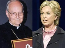 Bishop Donald Trautman / Sen. Hillary Clinton