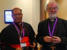 Cardinal Ivan Dias / Anglican Archbishop Rowan Williams. Photo © Lambeth Conference