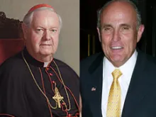 Cardinal Egan and Rudy Giuliani
