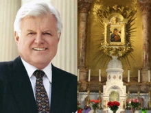 The late Senator Edward Kennedy/ Basilica of Our Lady of Perpetual Help. 