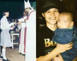 Bishop Fernando Lugo and Viviana at her confirmation / Viviana with their son Guillermo?w=200&h=150