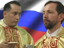 Fr. Victor Betancourt Ruiz (left) and Fr. Otto Messmer