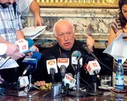Archbishop Ricardo Ezzati announces the results of the Vatican investigation on Feb. 18. ?w=200&h=150