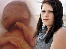 Baby Jayden and his mother Sarah Capewell