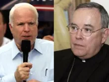 Sen. John McCain / Archbishop Charles Chaput