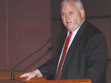 William McGurn addresses the Notre Dame Fund to Protect Human Life. 