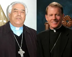 Archbishop Rafael Romo Muñoz and Bishop John Wester.?w=200&h=150