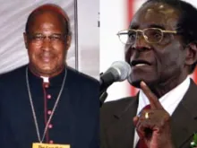 Cardinal Napier/ Robert Mugabe