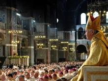 Archbishop Vincent Nichols at his recent installation. 