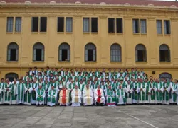 Priests gathered at the major seminary for their annual training session?w=200&h=150