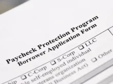 Paycheck Protection Progam application. 