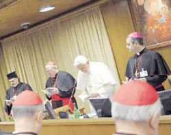 Pope Benedict speaks at the Synod for the Middle East. ?w=200&h=150