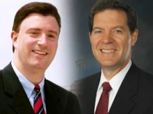 Matt Daniels, president of AFM, Sen. Sam Brownback