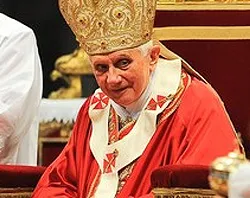 Pope Benedict XVI at today's Mass for Sts. Peter and Paul.?w=200&h=150