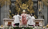 Pope Leo XIV presides at the jubilee Mass for prisoners on Dec. 14, 2025.