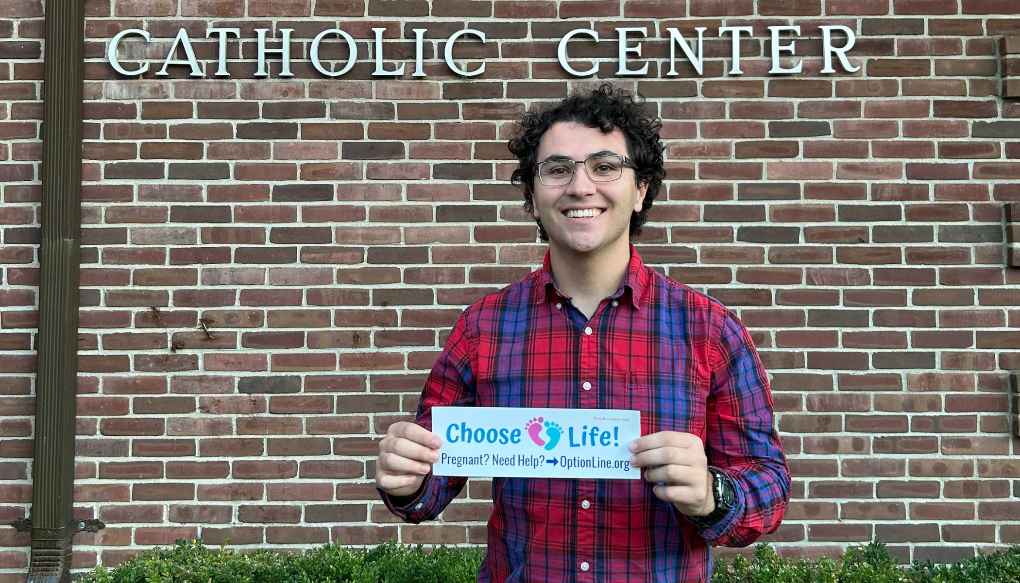 Meet the college student sharing bumper stickers to save unborn lives