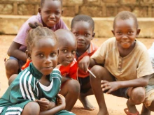 Kids in Tombua, South Sudan