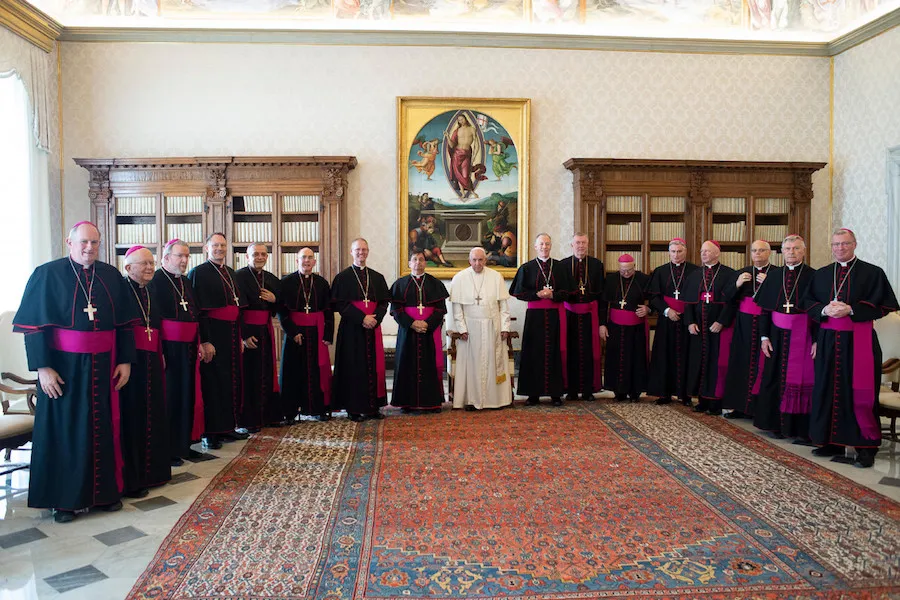 Pope Francis received at the Vatican members of the  USCCB Region XII for their “ad Limina Apostolorum” visit on Feb. 3, 2020. ?w=200&h=150