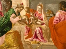 Adoration of the Magi.