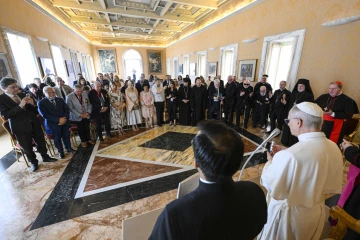 Pope Leo meets ecumenical group