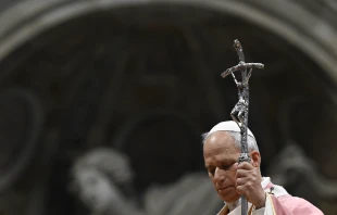 Pope Leo XIV celebrates Mass for the Jubilee of Prisoners in St. Peter’s Basilica on Dec. 14, 2025. Credit: Vatican Media