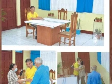 Some photographs of Nicaraguan Bishop Rolando Álvarez disseminated by the dictatorship of Nicaragua in November 2023.