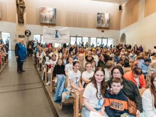 The All Ireland Rosary Rally has attracted increasingly larger crowds. This year’s rally included a youth conference and a prayer vigil in the basilica to welcome the feast of Pentecost on June 8, 2025.