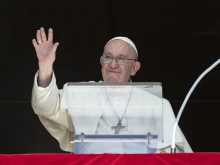 Pope Francis delivered his Angelus address on Sept. 18, 2022.
