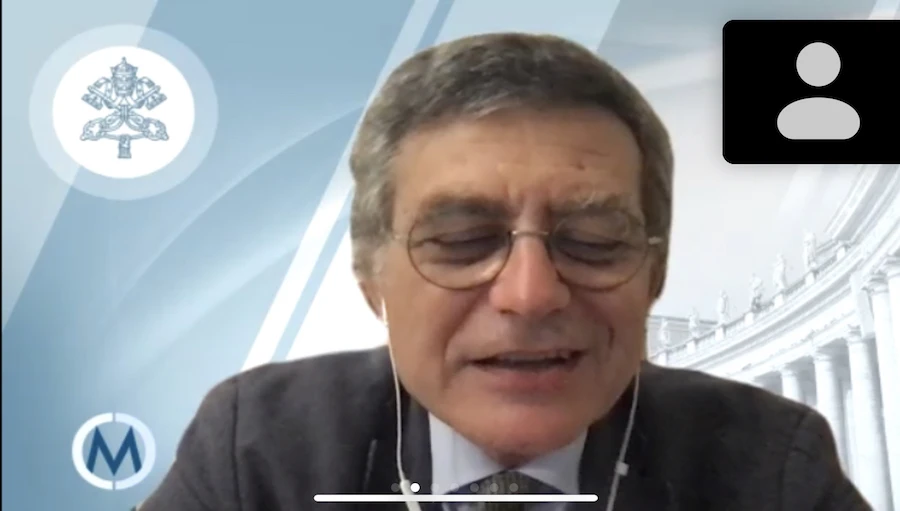Paolo Ruffini speaks June 30 at a virtual conference sponsored by the Catholic Press Association. ?w=200&h=150