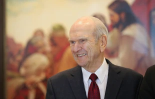 Portrait of Russell M. Nelson, 17th president of the the Church of Jesus Christ of Latter-day Saints. Credit: Deseret News, CC BY-SA 4.0 via Wikimedia Commons