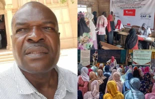 Telley Sadia, the Catholic Agency for Overseas Development (CAFOD)’s country representative for Sudan. Credit: CAFOD