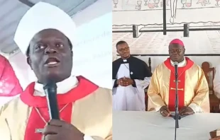 In a Aug. 31, 2025, homily at Holy Trinity Parish in the Diocese of São Tomé e Príncipe, Bishop João de Ceita Nazaré lamented that many couples have forgotten the value of their marriage vows. Credit: Photos courtesy of the Diocese of São Tomé and Príncipe