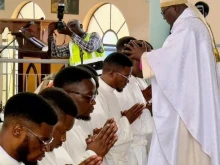 In his homily at the Sept. 13, 2025, diaconate ordination of nine Mill Hill Missionaries members, Bishop John Oballa Owaa of the Diocese of Ngong in Kenya lauded young members of the congregation for not allowing anything to stand in their way to evangelize.