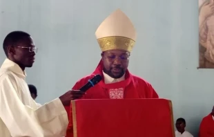 Archbishop Zeferino Zeca Martins of Angola’s Archdiocese of Huambo has urged members of the Catholic Men Organization to be involved in the fight against societal voices, strengthen faith practice in their respective families, and exemplify integrity. Credit: Huambo Archdiocese