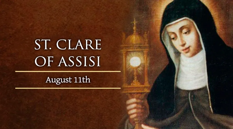 https://www.catholicnewsagency.com/images/saints/Clare_11August.jpg