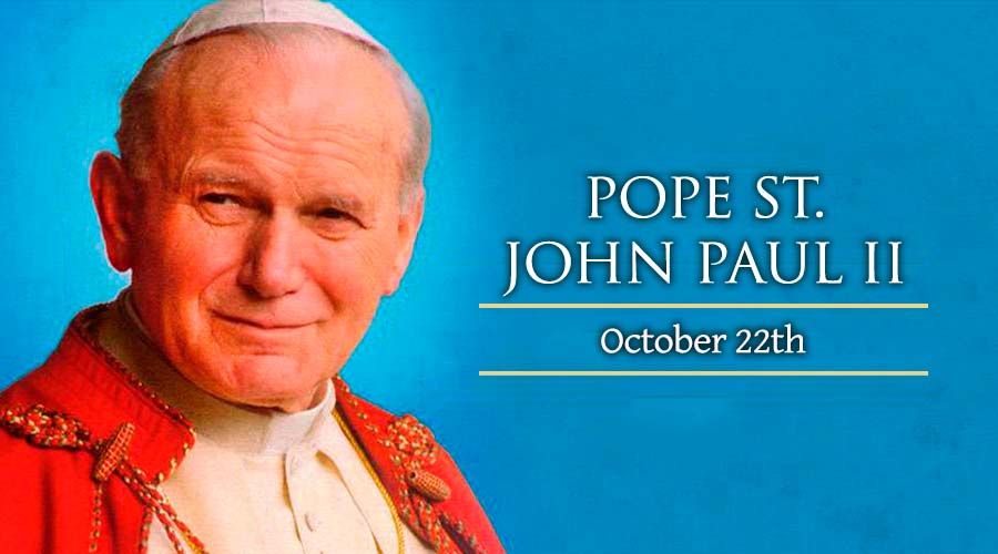 justering Gylden Tilpasning Pope Saint John Paul II